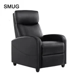 Smug Black Single Sofa Comfortable Recliner Adjustable Reclining Lounge New. Price: $159.99.