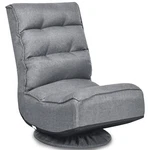 Costway 360 Degree Swivel Floor Gaming Chair 6-POSITION Folding Lazy Sofa Grey New. Price: $124.99.