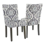 Homepop 38" Traditional Fabric Parsons Dining Chairs Suri Blue (set Of 2) New. Price: $278.99.