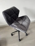 Roundhill Furniture Eldon Diamond Tufted Adjustable Swivel Office Chair, Gray Open. Price: $59.00.