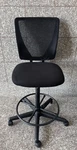 Flash Furniture Harper Ergonomic Mid-back Mesh Drafting Chair With Black Fabr... Used. Price: $75.00.