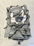 Ascend Ms 3300 Hiking Backpack Gray Rain Cover Padded Hip Belt Nylon New. Price: $30.00.