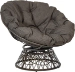 Osp Home Furnishings Wicker Papasan Chair 360-DEGREE Swivel Brown Frame Open. Price: $279.00.