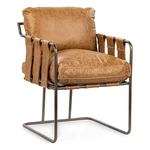 Pemberly Row Contemporary Leather Dining Chair Chestnut Finish New. Price: $714.30.