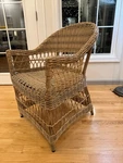 Safavieh Inez Club Chair, 2172753719 SEA7000A, Wicker/resin Used. Price: $60.00.