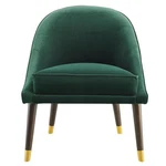 Steve Silver Avalon Velvet Accent Chair - Green New. Price: $277.99.