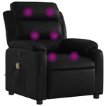 Massage Recliner Reclining Armchair For Elderly Faux Leather Vidaxl New. Price: $326.99.
