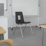 Flash Advantage Black Student Stack School Chair, 18" ADV-SSC-18BLK New. Price: $94.99.