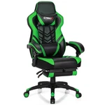 Costway Gaming Chair Adjustable Swivel Office Computer Desk W/footrest New. Price: $159.99.