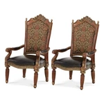 Pemberly Row Wood Dining Arm Chair Classic Chestnut (set Of 2) New. Price: $2210.43.