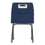 Seat Sack 14" Student Chair Storage Pocket For Classrooms, Blue - Perf New. Price: $18.59.