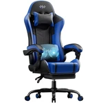 Hldirect Gaming Chair, Ergonomic Video Game Seat With 360 Swivel & Blue New. Price: $155.29.