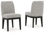 Signature Design By Ashley Burkhaus Traditional Upholstered Dining Chair, Set Of New. Price: $304.37.