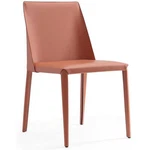 Manhattan Comfort Paris 17.32" Leather Dining Chair Clay Pink (set Of 2) New. Price: $435.00.