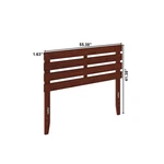 Afi Oxford Solid Wood Modern Full Size Headboard With Usb Charger In Walnut New. Price: $137.29.