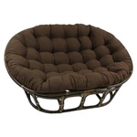 Blazing Needles Polyester Twill Double Papasan Cushion, 1 Count, Chocolate New. Price: $115.99.