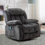 Ebello Massage Swivel Rocker Recliner Chair W/ Heat & Vibration Manual New. Price: $255.99.