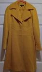 Inc Women's Elegant Coat With Diamond Buttons Yellow - Xs New. Price: $70.00.