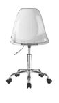 Urban Shop Office Chair Acrylic And Metallic Structure, Transparent New. Price: $70.00.