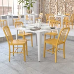 Flash Furniture Gael Commercial Grade Yellow Metal Indoor-outdoor Chair, PK2 New. Price: $245.94.