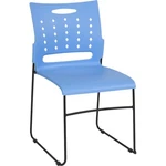 Flash Hercules 881 Lb. Cap Blue Sled Base Stack Chair, Air-vent RUT-2-BL-GG New. Price: $79.99.