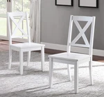 New Set Of 2 White Better Homes & Gardens Maddox Crossing Dining Chairs Back. Price: $109.99.