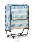 Linon-tremont Folding Bed 74.8"LX31.5"DX15"H Durable Steel Metal Tube Frame Open. Price: $179.95.
