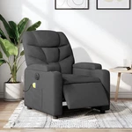 Electric Massage Recliner Chair Dark Gray Fabric New. Price: $449.55.