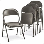 Meco Sudden Comfort All Steel Indoor Outdoor Folding Chair, Cinnabar (set Of 4) New. Price: $87.99.