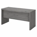 Echo 60W Bow Front Desk Modern Gray - Engineered Wood New. Price: $357.87.