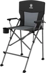 Ever Advanced Tall Directors Chair With Cup Holder 31", Bar Height Folding New. Price: $212.96.