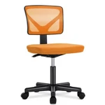 Edx Home Office Desk Chair, Armless Mesh Computer New. Price: $63.53.
