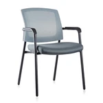 Clatina Office Reception Guest Chair Mesh Back Stacking With Lumbar Support Gray New. Price: $59.99.