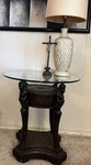 Ernest Hemingway African Queen Collectors Accent Table By: Thomasville Furniture Used. Price: $1500.00.