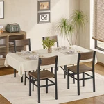 Mechyin Dining Chairs Set Of 4 Rustic Wood Room Thickened And New. Price: $268.95.