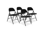 Nps Standard All Steel Folding Portable Sturdy Light Weight Chair Black New. Price: $135.99.