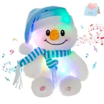 Light Up Musical Christmas Snowman Stuffed Animal Soft Plush Toy With Colorfu... New. Price: $38.06.