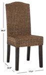 Safavieh Odette Wicker Dining Chair, Reduced Price 2172789393 SEA8015C-SET2 Open. Price: $175.00.