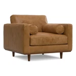 Simpli Home Morrison 42 Inch Wide Mid-century Modern Arm Chair Sienna New. Price: $1582.03.