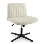 Costway Criss Cross Legged Office Chair Ergonomic Mid Back Computer Desk Open. Price: $125.99.
