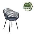 New Box Porthos Home Mitt Dining Chairs X2 Plastic Back Iron Legs $175 FLA43. Price: $77.99.