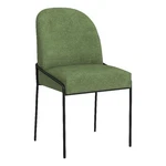 Homepop 20" Modern Velvet Fabric & Metal Dining Chair Loden Green/black New. Price: $151.99.