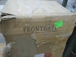 New Old Stock Frontgate Ethan Bar Stool Metal Swivel Counter With Open Arms. Price: $299.00.