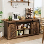 Shahoo Farmhouse Sideboard SH-T101KL Doors Barnwood New. Price: $209.99.