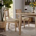 Ink+ivy Kelly Light Brown Wheat Dining Side Chairs Set Of 2 New. Price: $511.91.