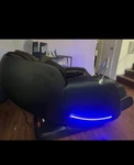 Real Relax Electric Zero Gravity Heated Massage Chair Brown Faux Leather Used. Price: $1300.00.