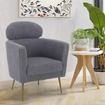Accent Chairs For Living Room Leisure Sherpa Armchair Middle Back Indoor New. Price: $199.99.