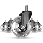 Office Chair Wheels Set 5 Rollerblade Casters 3 Inch Universal Replacement New. Price: $21.83.