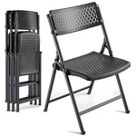 Folding Chairs Pack Black Mesh Plastic Seat Steel Frame 400 Lbs Furniedge New. Price: $179.99.