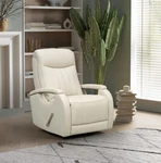 Barcalounger Braxton Swivel Glider Recliner Troy Cream New. Price: $1049.00.